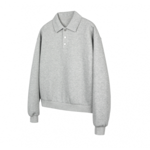 太空棉Polo卫衣 翻领